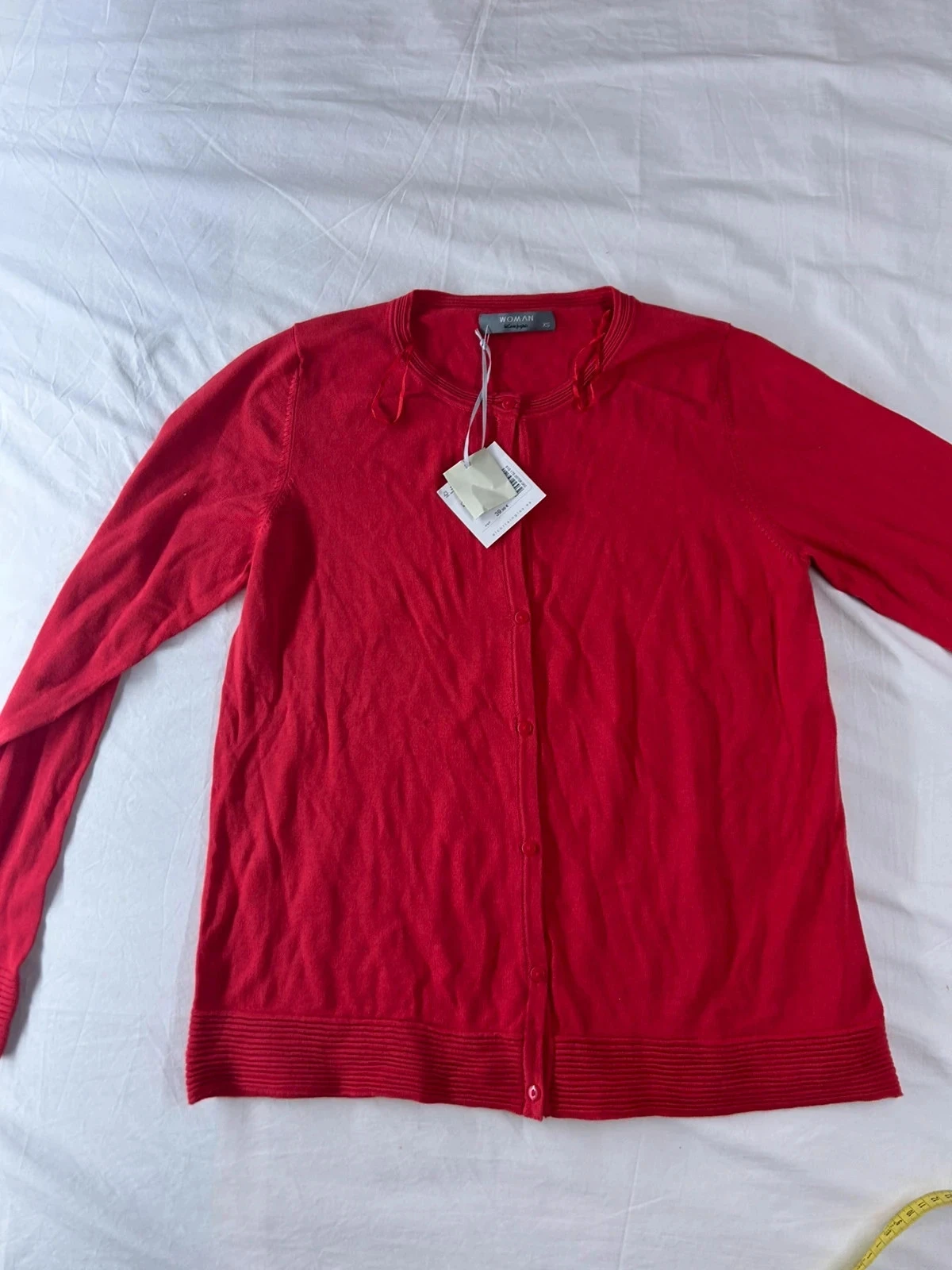 Blouse pull rouge El corte ingles woman